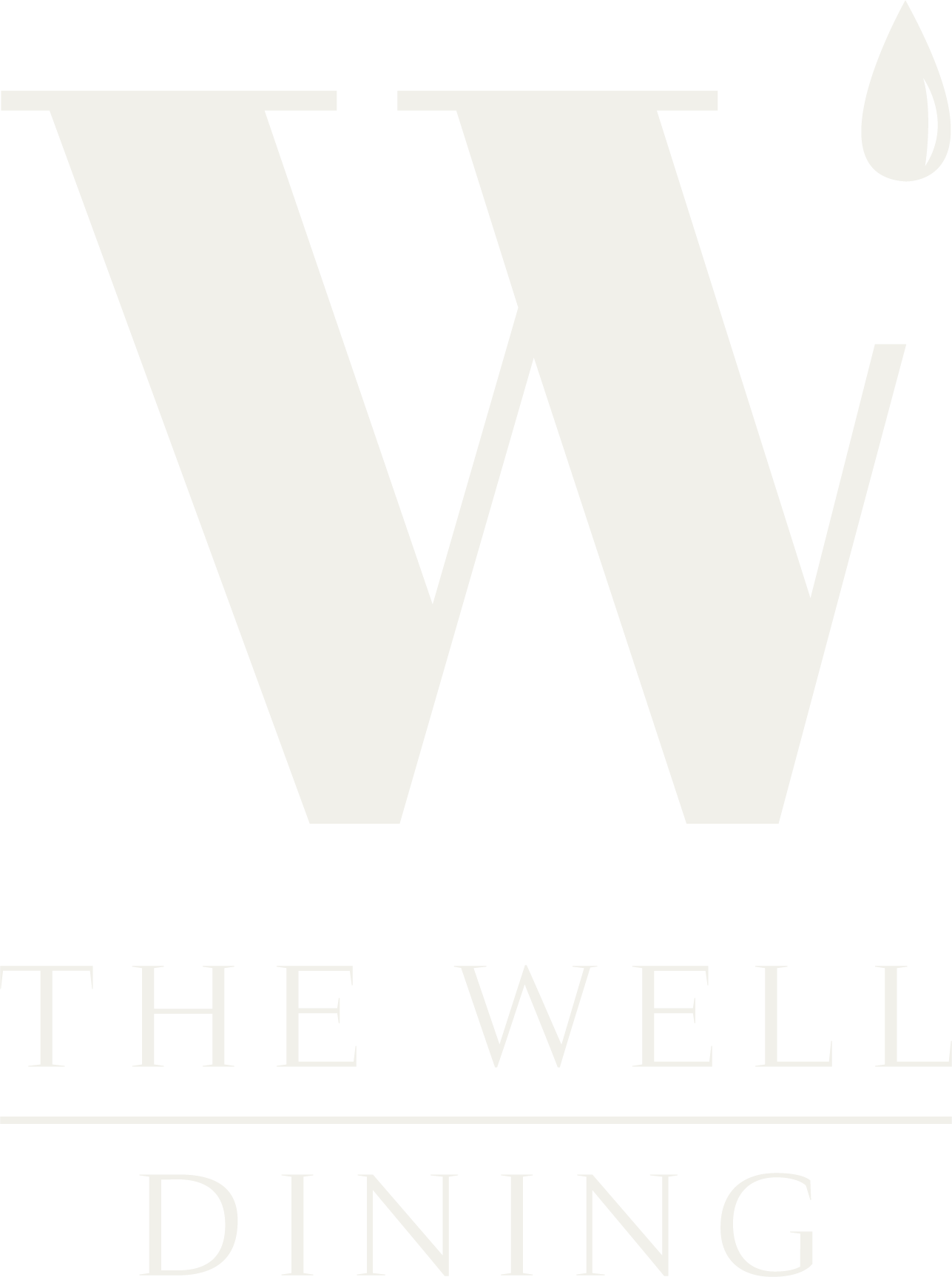 The Well Dining logo.